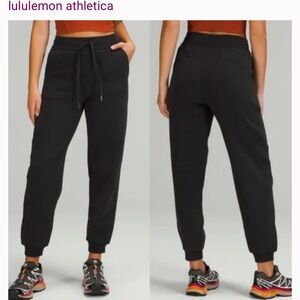 lululemon athletica Scuba High Rise Fleece Jogger Pants 8